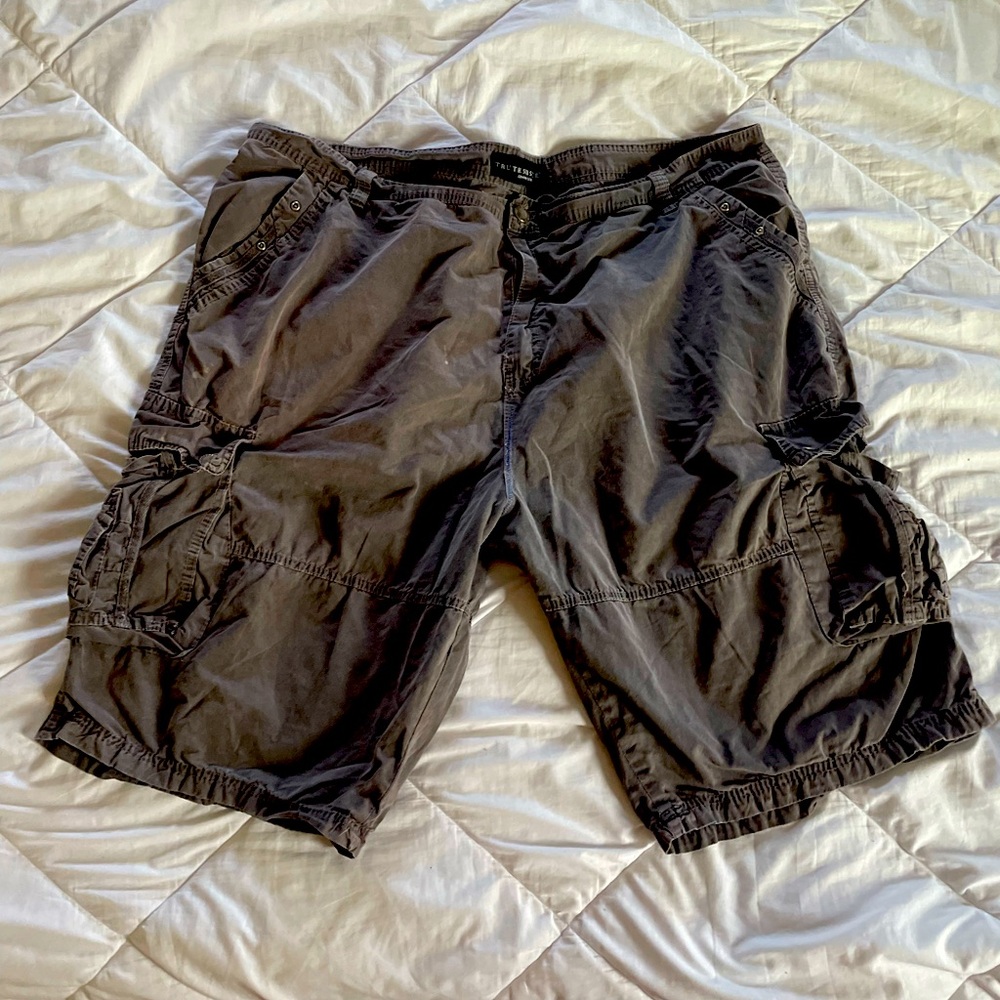 Men's Black Jean Shorts